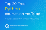 20 best courses to learn Python on YouTube