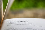 How to Develop a Habit of Consistent Productivity