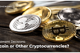 Investment Decisions: Bitcoin or Other Cryptocurrencies?