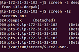 GNU SCREEN