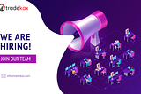 Tradekax Exchange — Recruiting Head of Business Development & Business Development Staff