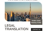 Translation Services in Dubai