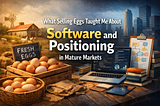 What Selling Eggs Taught Me About Software and Positioning in Mature Markets