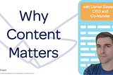 Why Content Matters