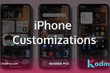 iPhone customization