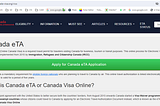 CANADA Rapid and Fast Canadian Electronic Visa Online