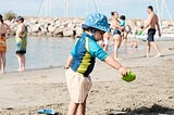 A road trip to the beach with the kids