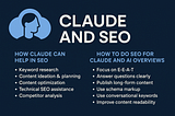 How Claude AI Impacts SEO and How to Optimize for AI-Driven Search