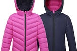 GGleaf Girls’ Lightweight Packable