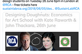 REPLAY: Economics for Art School with Kate Raworth and John Thackara