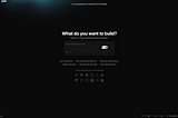 Landing page of bolt.new, by StackBlitz