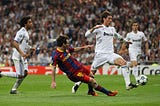 Lionel Messi contra el Real Madrid