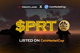 Pirate Land Is Officially Listed on CoinMarketCap