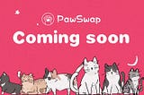 Introducing PawSwap — Cheaper fees. NFT integrated. More love!