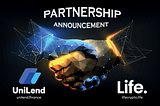 Life Crypto and UniLend Finance Partnership