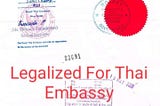 Educational Documents Thailand Embassy Attestation Process