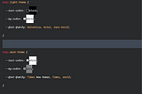 Themed Styles With CSS Variables