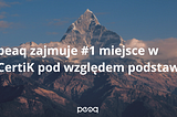 peaq zdobywa #1 miejsce w rankingu podstaw na CertiK Skynet