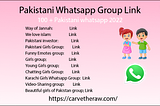 Top Pakistani Whatsapp group links