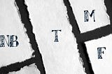 letters: NB, T, M, F