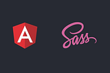 Angular and Sass logo