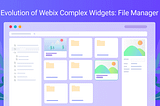 Evolution of Webix JS File Manager