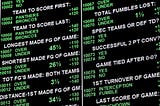 Sports betting exchange event and odds