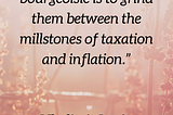 15 Great quotes about inflation