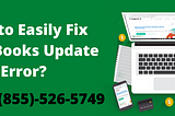 How to Easily Fix QuickBooks Update Error?