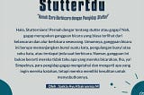 Kenali Cara Berbicara dengan Pengidap Stutter