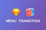 Working with Flinto — creating basic menu transition