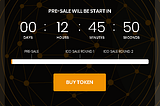 In 13 hours Pre sale starts