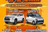 0852–9000–9353 Bonus Promo #UniverseIndonesia