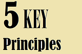 The 5 key principles for partnership startup success