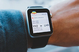 Can conversational AI improve user experience? Apple Watch with travel app open.