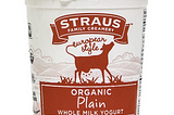 Straus Family Creamery: Updated yogurt packaging and lack of easy identifier resulting in a…