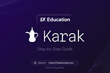 Step-by-step guide: Karak Mainnet