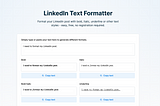 Come formattare un post su LinkedIn con grassetto e corsivo