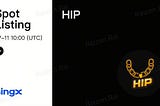 📢 HIPPOP ( Hippop ) listed on BingX