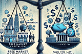The paradox of free market capitalism: how free agents pave the way for cronyism