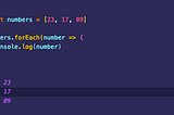 JavaScript Simple Array Iterators