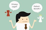 Data Ethics in balancing patient benefit and privacy issue