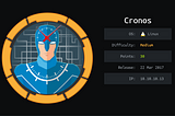 Cronos — HackTheBox Walkthrough