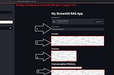 Building and Deploying a Streamlit RAG App on Google Cloud: A Journey of Learning