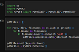 Merging Multiple PDFs With Python