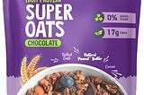 ALPINO High Protein Super Rolled Oats Chocolate 1kg — Rolled Oats, Natural Peanut Butter & Cocoa…