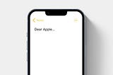 Dear Apple: Let’s Improve Contact Saving