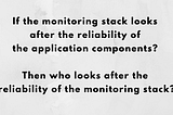 High Availability & Fault Tolerance for Monitoring Stack