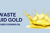 From Waste to Liquid Gold: Transforming Used Cooking Oil