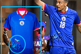 La maglia della squadra di Haiti ai Mondiali di calcio